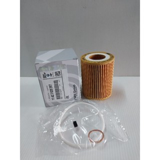 BMW ไส้กรองน้ำมันเครื่อง(Oil Filter) Serie1(F20 F21) Serie3(F30 F31) รหัส 11427635557