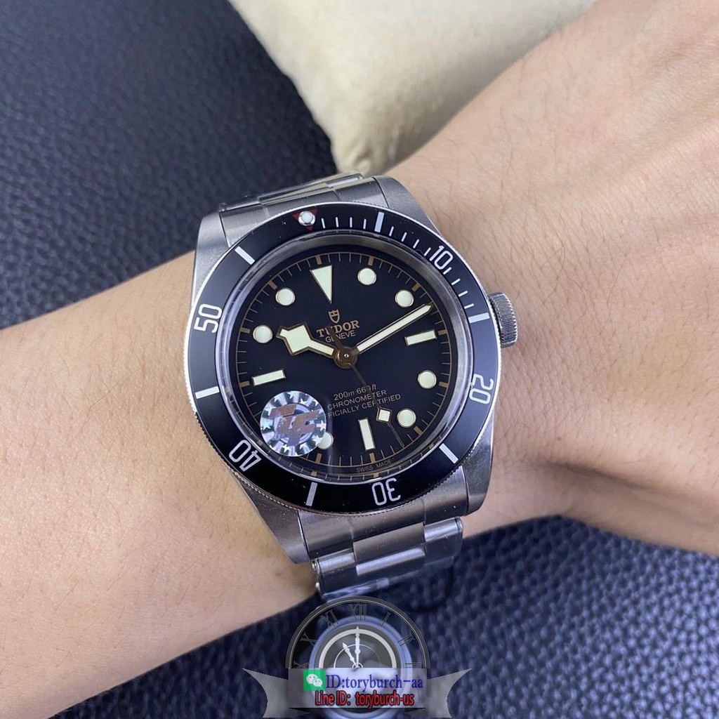 ZF Tu.dor Black bay automatic men's watch versatile submariner diver's watch 2836 movement 41mm