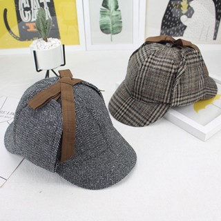 Sherlock Merchandise Sherlock Holmes หมวกนักสืบฟอร์ด สไตล์เดียวกัน