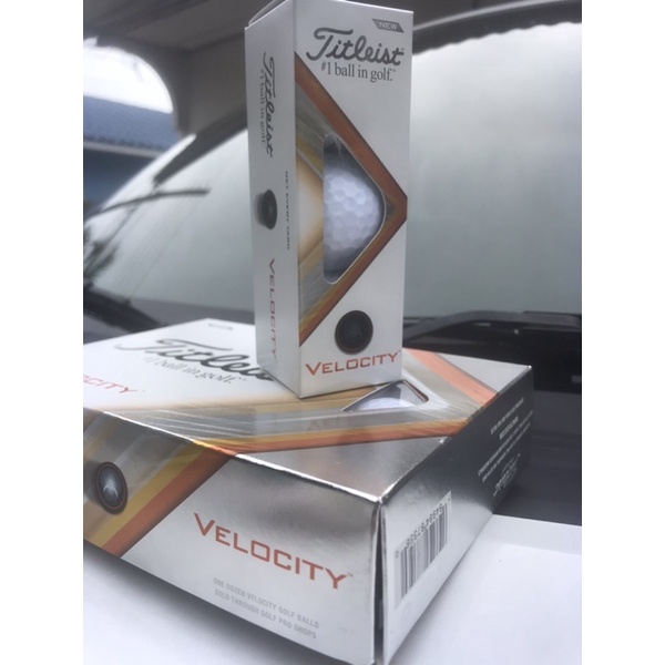ลูกกอล์ฟมือ1 velocity titleist golf balls New golfballs เป็นลูกใหม่แกะกล่องยังไม่ผ่านการใช้งาน