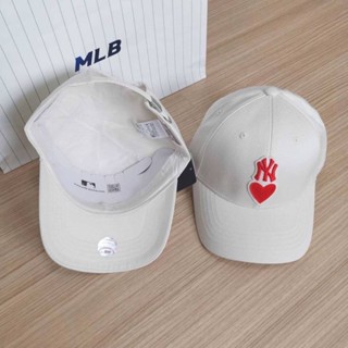 ✖﹍☬ร้อมส่งหมวก MLB Heart Ball Cap NEW YORK YANKEES แท้%