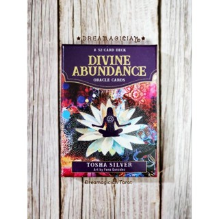 Divine Abundance Oracle Cardas ไพ่ออราเคิลแท้ลดราคา ไพ่ยิปซี ไพ่ทาโร่ต์ ไพ่ออราเคิล Tarot Oracle