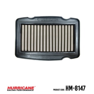 HURRICANE กรอง กรองอากาศ กรองซิ่ง กรองแต่ง เพิ่มแรงม้า ล้างได้ HM-8147 Honda CBR 190 ปี 15 - 17