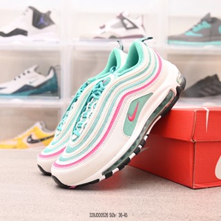 Original Nike air MAX 97 รองเท้ากีฬา รองเท้าวิ่ง คลาสสิก ป้องกันการสั่นสะเทือน