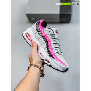 Original Nike air Max 95 รองเท้าผ้าใบ รองเท้าวิ่ง พรีเมี่ยม ย้อนยุค ป้องกันการสั่นสะเทือน สําหรับผู้ชาย ผู้หญิง