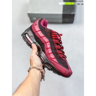 Original Nike air Max 95 รองเท้าผ้าใบ รองเท้าวิ่ง พรีเมี่ยม ย้อนยุค ป้องกันการสั่นสะเทือน สําหรับผู้ชาย ผู้หญิง