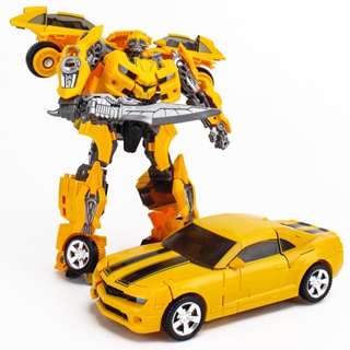 Original Box TAIBA 21CM Big Transformation Robot Toys Kids Anime Action Figure Deformation Car Model Gifts For Children