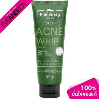 PLANTNERY - Tea Tree Acne Whip Foam (100 g.) โฟมล้างหน้า