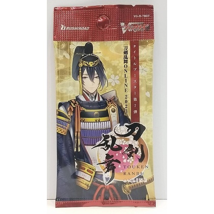 VG VG-D-TB07-PACK Vanguard D Title 07 Touken Ranbu ONLINE 2023 Booster Pack VG D Booster 1 JP Pack 4