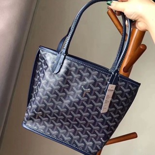 ใหม่ กระเป๋าช้อปปิ้ง ทรงโท้ท ลายสุนัข Goyard Goyard สองด้าน ขนาดเล็ก แบบพกพา สําหรับเด็ก 2023