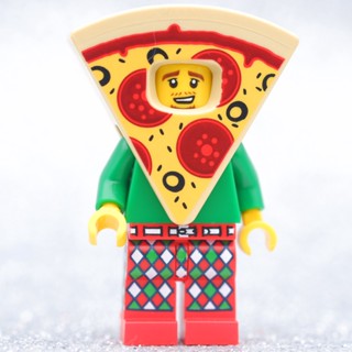 LEGO Pizza Costume Guy Series 19 - MINIFIGURE SERIES LEGO เลโก้ มินิฟิกเกอร์ ตัวต่อ ของเล่น