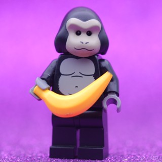 LEGO Gorilla Suit Guy Series 3 *used ( สินค้ามือสอง )  LEGO เลโก้ มินิฟิกเกอร์ ตัวต่อ ของเล่น