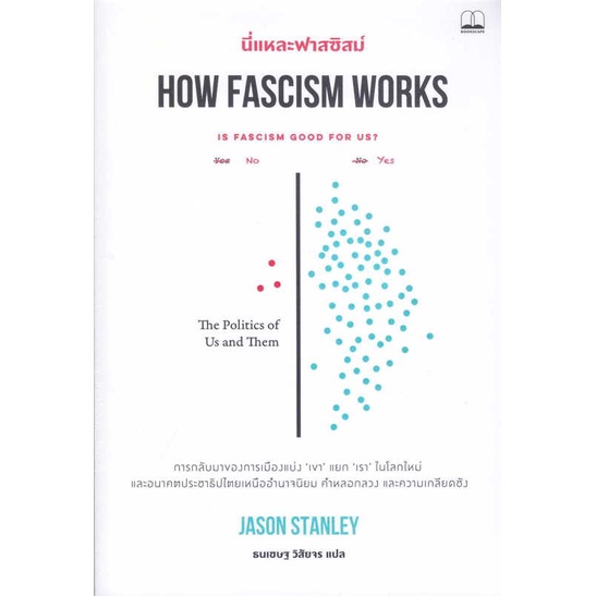 [มือหนึ่งพร้อมส่ง] หนังสือ  นี่แหละฟาสซิสม์ How Fascism Works สนพ.BOOKSCAPE (บุ๊คสเคป)  #นนท์นนท์
