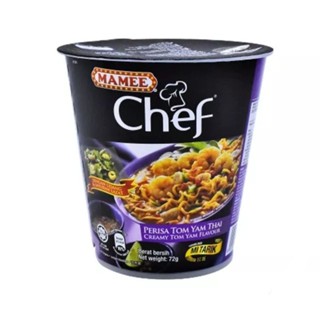 10 Cups Mamee Chef Cup Creamy Tomyam (72g)