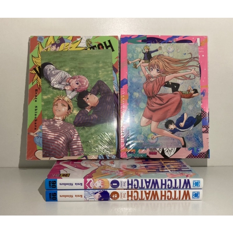 witch watch เล่ม1-2 มือ2 3-4 มือ1+โปสการ์ด