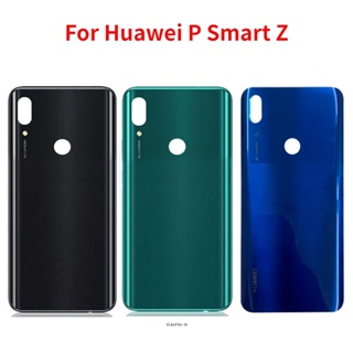 ใหม่ ฝาครอบแบตเตอรี่ด้านหลัง แบบเปลี่ยน สําหรับ Huawei P Smart Z 2019 STK-LX1