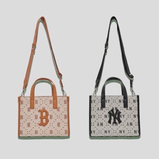 ของแท้💯 MLB Big Dia Monogram Jacquard L-Tote Bag พร้อมส่ง