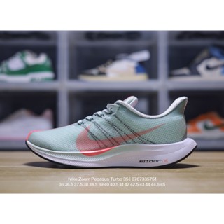 Nike Zoom Pegasus Turbo 35 Marathon ของแท้ 100% รองเท้ากีฬา รองเท้าวิ่ง น้ําหนักเบา ระบายอากาศ สําหรับคู่รัก