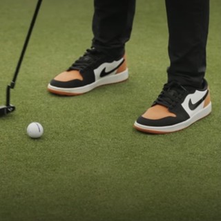 ❣✔NIKE AIR JORDAN 1 LOW GOLF SHATTERED BACKBOARDรองเท้าผ้าใบผู้ชายญิง