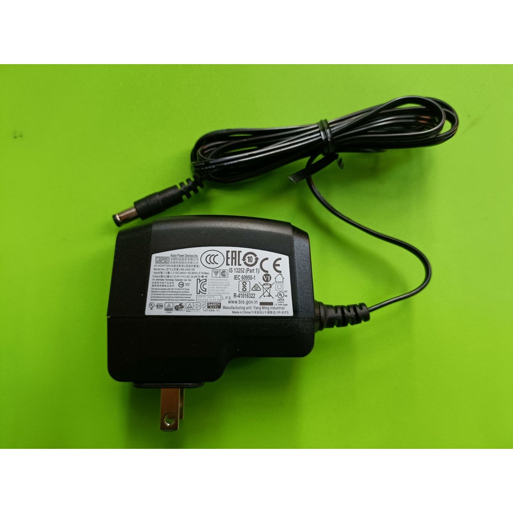 APD Yayuan 12V2A Power Adapter WA-24Q12R Charger ปลั๊กเล็ก 5.5 * 2.1 มม.