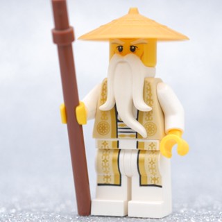 LEGO Sensei Wu Gold Robe 70751 NINJAGO - LEGO เลโก้ มินิฟิกเกอร์ ตัวต่อ ของเล่น