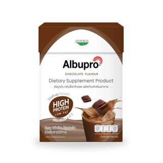 ALBUPRO CHOCOLATE FLAVOR 1X12 SAC. โปรตีนจากไข่ขาว