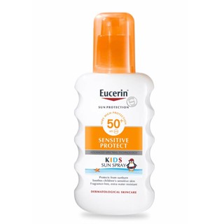 Eucerin Sun Kids Spray SPF50+ 200ml ยูเซอริน ซัน คิดส์ SPF50+ สเปรย์กันแดดสำหรับเด็ก 200มล