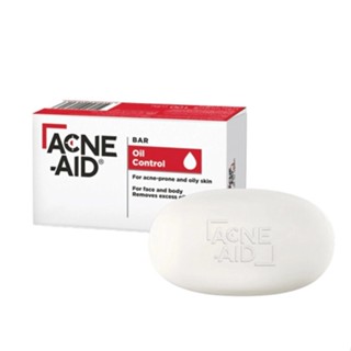 ACNE-AID BAR 100G. แอคเน่เอด สบู่ทำความสะอาดผิวหน้าและผิวกาย