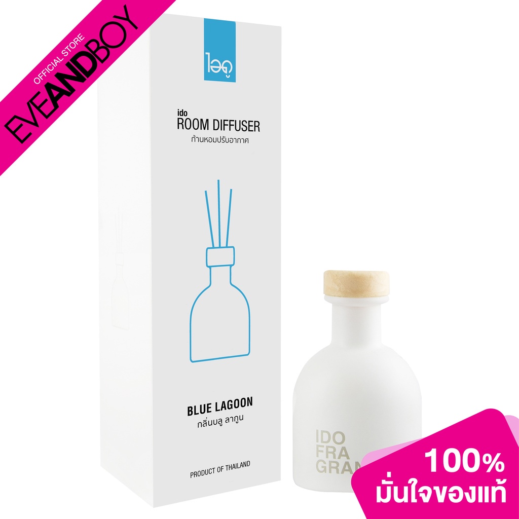 IDOFRAGRANCE - Blue Lagoon Room Diffuser (50 ml.) ก้านไม้น้ำหอมปรับอากาศ [สินค้าแท้100%]