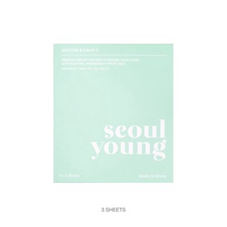 SEOULYOUNG - Soothe &amp; Calm Hydrogel Mask 90 g. (3 sheets)