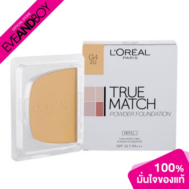 L'OREAL - True Match Even Perfecting Powder Foundation SPF32 PA+++ (Refill)