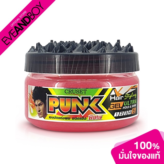 CRUSET - Punk Hair Styling Gel Ultra Hold &amp; Shine