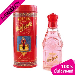 VERSACE - Red Jeans Woman EDT - PERFUME SPRAY[สินค้าแท้100%]