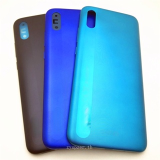 ฝาครอบแบตเตอรี่ด้านหลัง พร้อมปุ่มปรับระดับเสียงด้านข้าง สําหรับ Xiaomi Redmi 9A