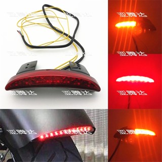 A _ ไฟท้ายรถจักรยานยนต์ LED สไตล์เรโทร สําหรับ Harley XL883 1200