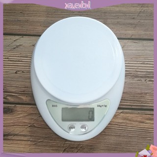 (xavexbxl) เครื่องชั่งอาหารอิเล็กทรอนิกส์ขนาดเล็ก 5kg / 1 กรัม