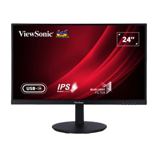 หน้าจอคอมพิวเตอร์ ||| MONITOR (จอมอนิเตอร์) VIEWSONIC VG2409-MHU - 23.6" IPS FHD 75Hz USB-C