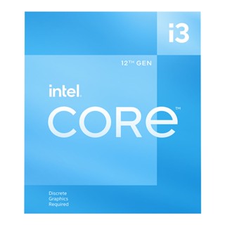 อุปกรณ์คอมพิวเตอร์ ||| CPU (ซีพียู) INTEL CORE I3-12100F 3.3 GHz (SOCKET LGA 1700)