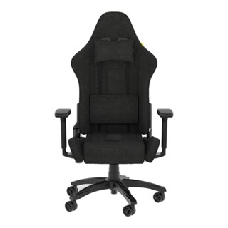 GAMING CHAIR (เก้าอี้เกมมิ่ง) CORSAIR GAMING TC100 FABRIC (CF-9010051-WW) BLACK/BLACK (สินค้าต้องประกอบก่อนใช้งาน)++