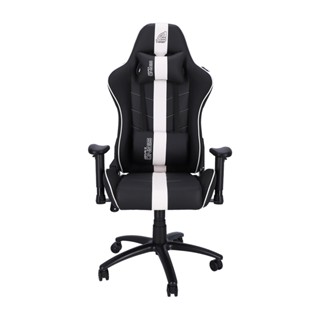 GAMING CHAIR (เก้าอี้เกมมิ่ง) SIGNO E-SPORT BOOZER (GC-208BW) BLACK/WHITE (สินค้าต้องประกอบก่อนใช้งาน)+++