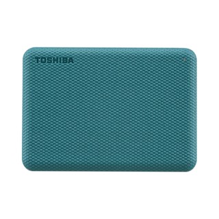 อุปกรณ์จัดเก็บข้อมูล ;; 1 TB PORTABLE HDD (ฮาร์ดดิสก์พกพา) TOSHIBA CANVIO ADVANCE (GREEN) (HDTCA10AG3AA)