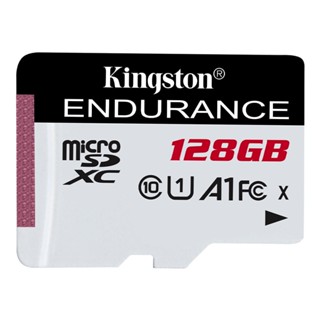 อุปกรณ์จัดเก็บข้อมูล ++ 128 GB MICRO SD CARD (ไมโครเอสดีการ์ด) KINGSTON HIGH ENDURANCE UHS-I U1 CLASS 10 (SDCE/128GB)