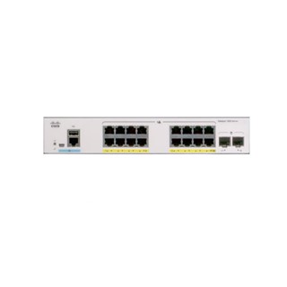 อุปกรณ์เน็ตเวิร์ค ( SWITCH (สวิตซ์) CISCO CBS250 SMART 16-PORT GE, 2x1G SFP (CBS250-16T-2G-EU)