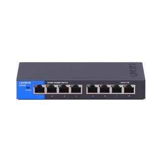 อุปกรณ์เน็ตเวิร์ค ; SWITCH (สวิตซ์) LINKSYS 8 PORTS LGS108 GIGABIT PORT