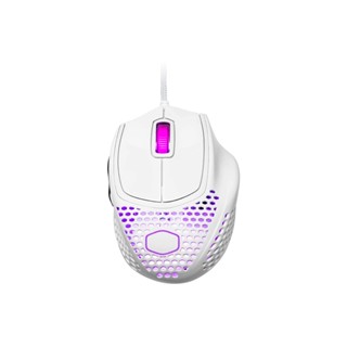 คีย์บอร์ด และเมาส์ ) MOUSE (เมาส์) COOLER MASTER MM720 RGB GAMING MOUSE [MM-720-WWOL1] WHITE MATTE