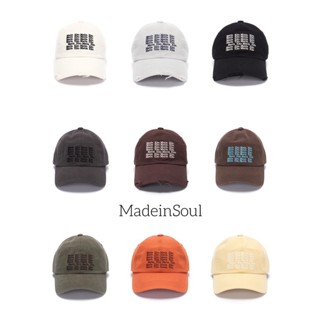 🇰🇷 พรี Matin Kim Lettering Washed Ball Cap