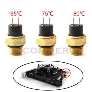 M16 Electric Radiator Coolant Fan Water Temperature Thermostat Switch Temp Sensor 65/75/80℃ For ATV Quad Motorcycle Acce