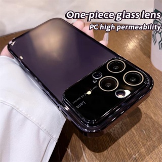 Electroplated PC เคสโทรศัพท์สำหรับ Iphone14 13 12 Pro Max ปลอก Iphone 14เคสใส Hard Shell Anti Fall