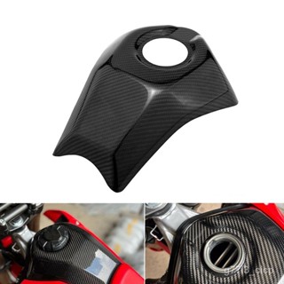 Real Carbon Fiber Fuel Gas Oil Tank Guard Cover For Honda CRF300L Dirt Bikes Motorcycle Gas Shield Accessory