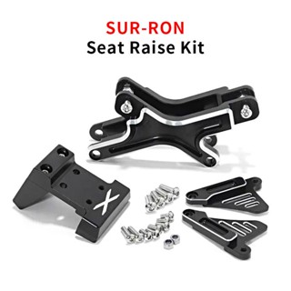 🔥For SURRON SUR-RON Light Bee X SegwayX160 X260 Seat Raise Bracket Stand Set Kit sur ron Off-road Dirtbike Motorcycle Ac